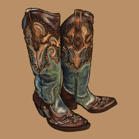 Cowgirl Boots Vintage Hoodie | Teevron