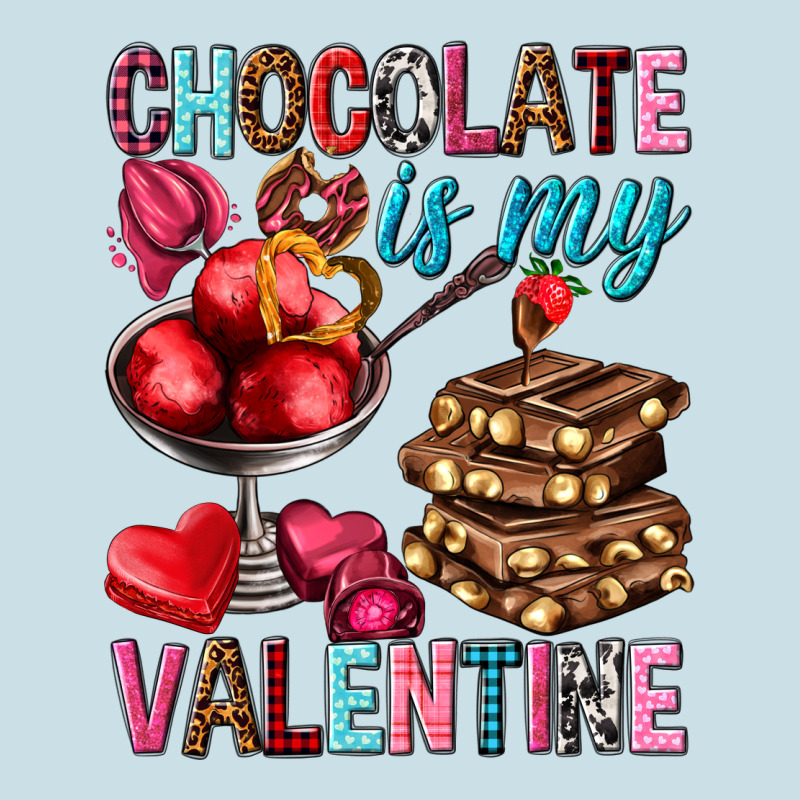 Chocolate Is My Valentine Ladies Tee by NancyCooperArtShop | Teevron