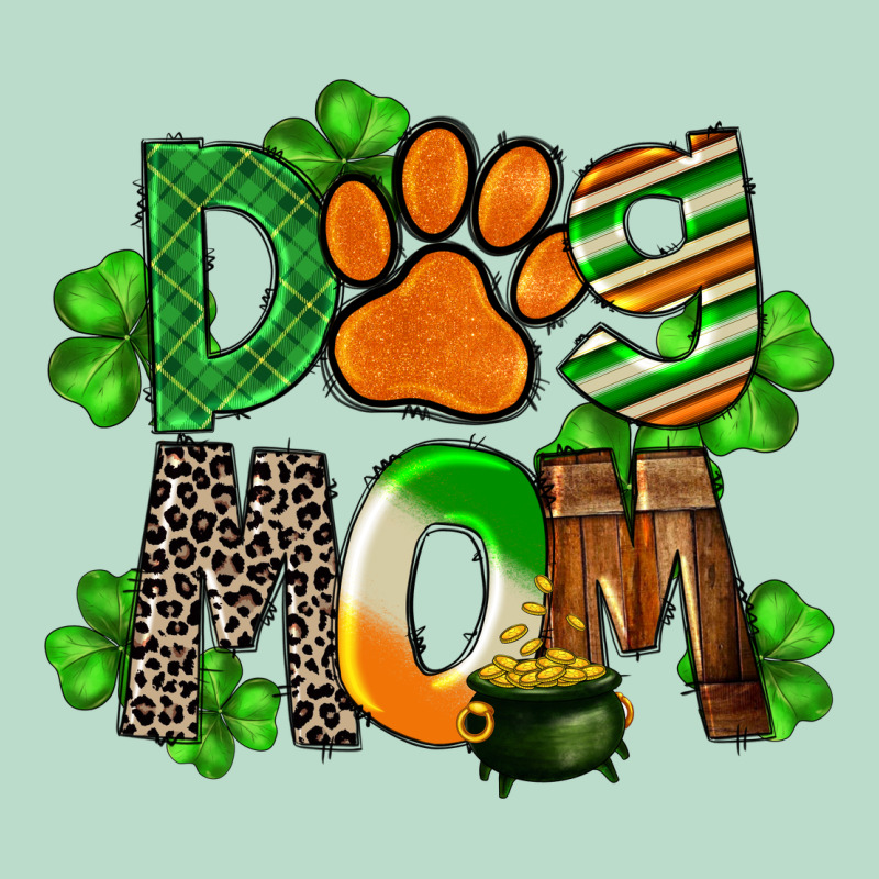 St. Patricks Dog Mom Premium Hoodie by FaDigitalArtStudio | Teevron