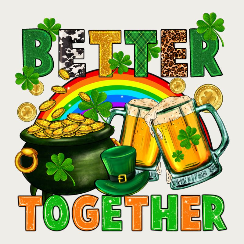 St. Patrick's Day Better Together Zipper Hoodie by FaDigitalArtStudio | Teevron