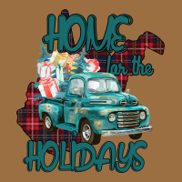 Christmas Home For The Holidays Vintage Tee | Teevron