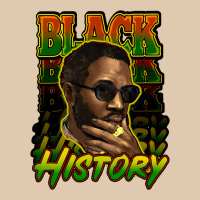 Black History Afro Man Heavyweight Sweatshirt | Teevron