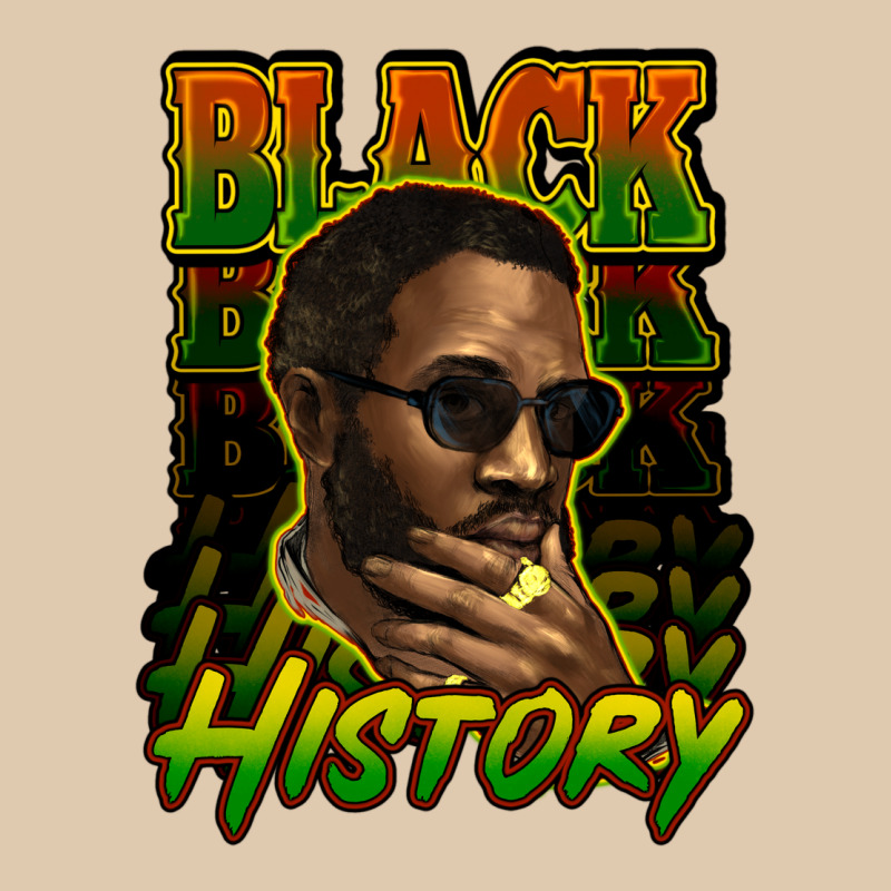 Black History Afro Man Heavyweight Sweatshirt by HowdyJamesFarm | Teevron