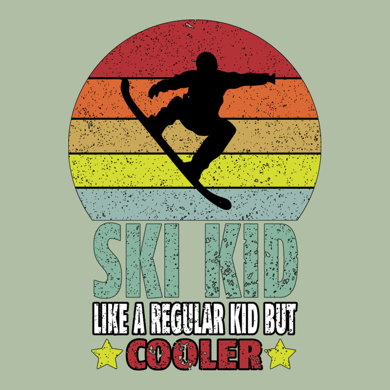 Ski Kid Like A Regular Kid But Coolers Urban Heavy Tee by Bettercallsaul | Teevron