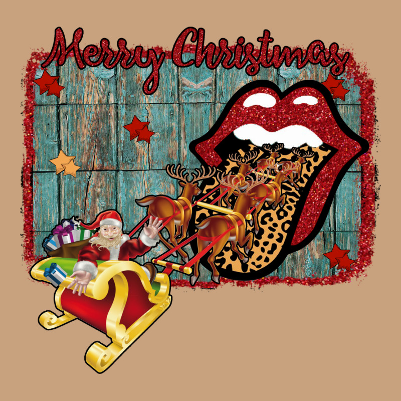 Merry Christmas Lips Santa Vintage Tee by Bettercallsaul | Teevron