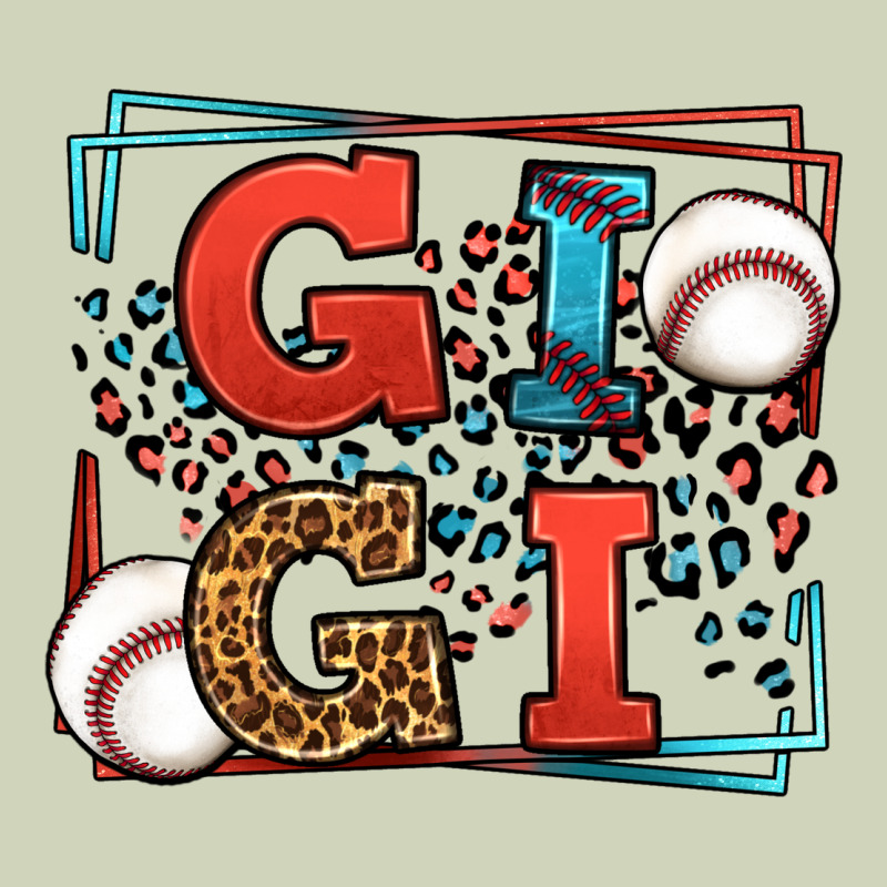 Baseball Gigi Leopard Frame Heavyweight Hoodie by LillyAllenDesigns | Teevron