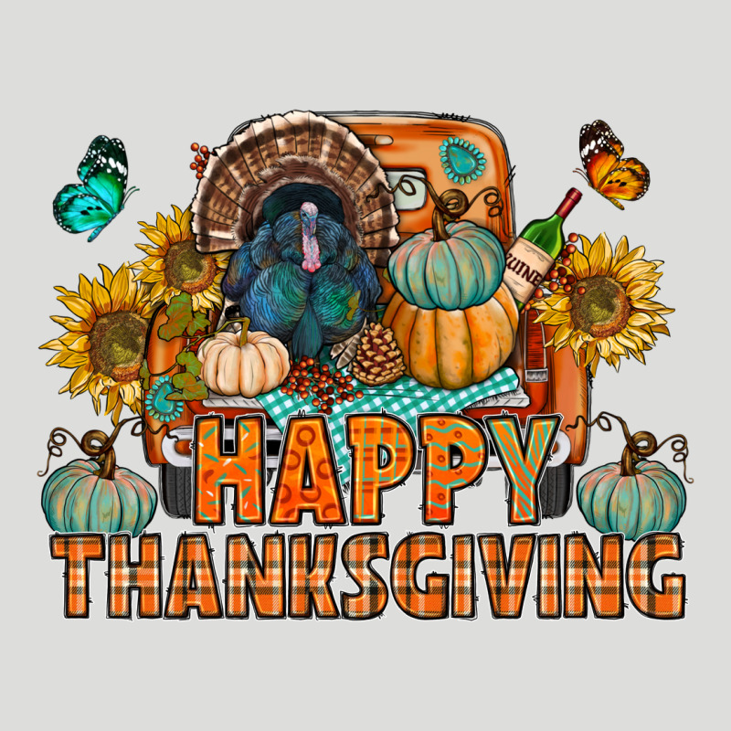 Happy Thanksgiving With Truck Bbs Zipper Hoodie by BundleAndBundleShop | Teevron