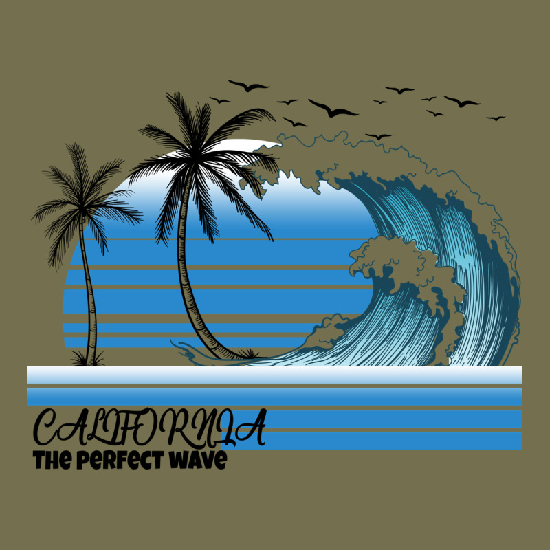 California The Perfect Wave Vintage Hoodie by Bettercallsaul | Teevron