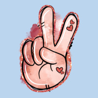 Floral Argyle Peace Sign Classic Tee | Teevron