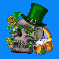 St Patrick's Day Boho Skull Zipper Hoodie | Teevron