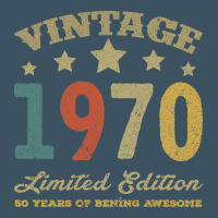 Vintage 1970 Limited Edition 50 Years Of Being Awesome Urban Heavy Tee | Teevron