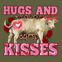 Hugs And Kisses Charolais Bull Vintage Tee | Teevron