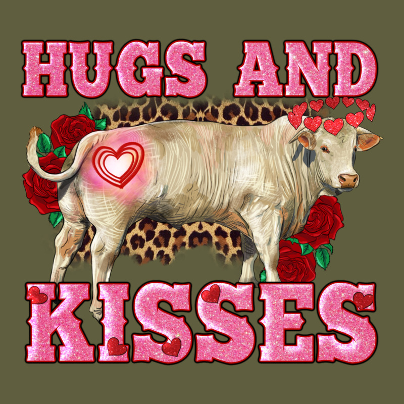 Hugs And Kisses Charolais Bull Vintage Tee by RanaPortraitStore | Teevron