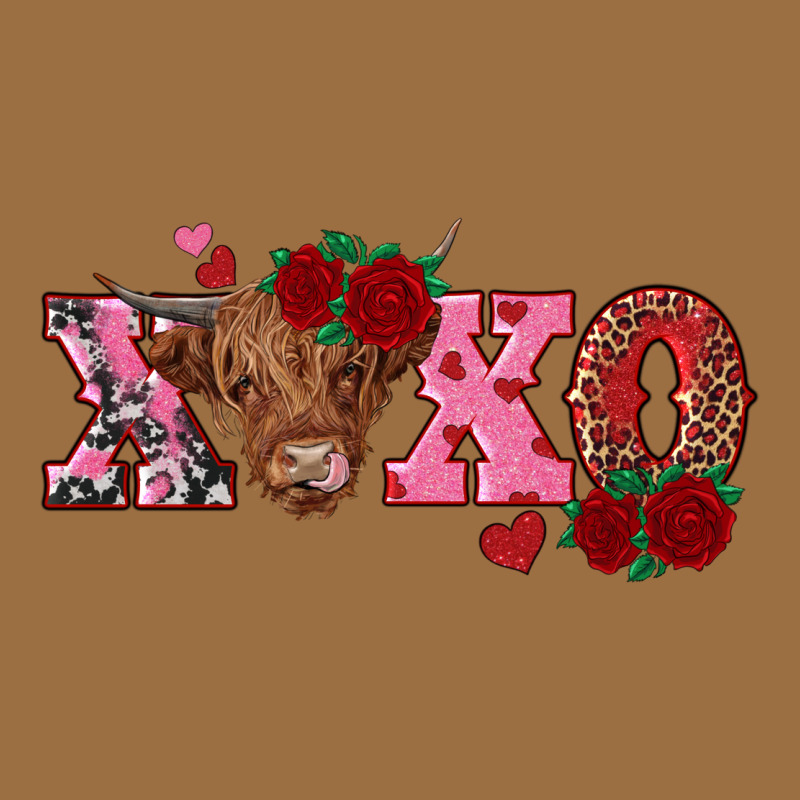 Xoxo Highland Cow Vintage Tee by RanaPortraitStore | Teevron