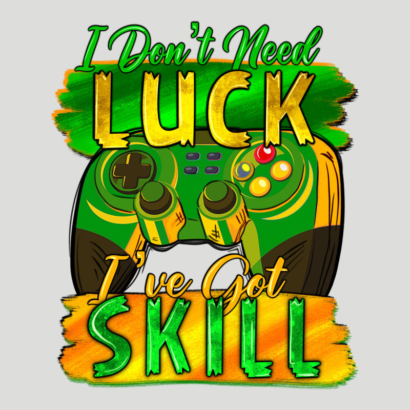 I Don't Need Luck I've Got Skill St. Patricks Day Zipper Hoodie by FaDigitalArtStudio | Teevron