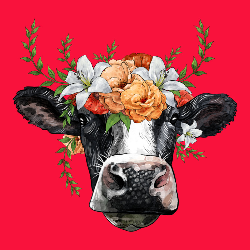 Holstein Cow Head Classic Tee by BarkalooDesign | Teevron