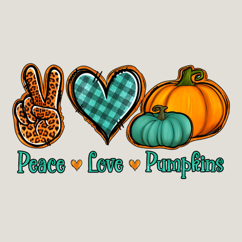 Peace Love Pumpkins Heavy Core Tee by NancyCooperArtShop | Teevron