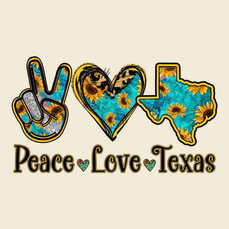 Peace Love Texas Ladies Tee by Jasminsmagicworld | Teevron