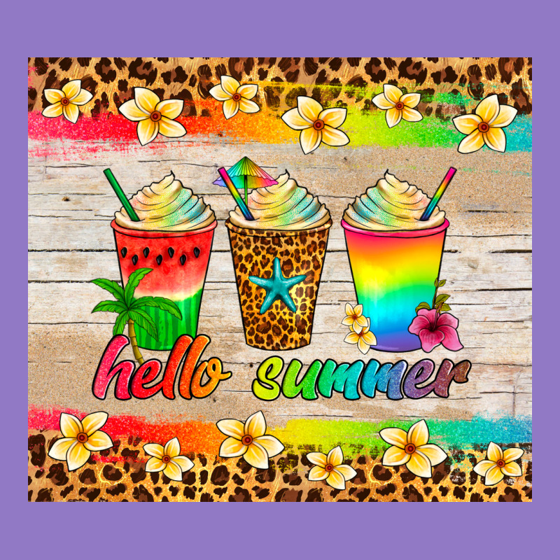 Hello Summer Ice Coffee Urban Hoodie by Artiststas | Teevron