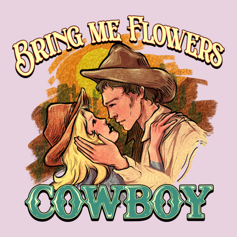 Bring Me Flowers Cowboy Ladies Tee by NancyCooperArtShop | Teevron