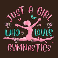 Just A Girl Who Loves Gymnastics Heavy Core Tee | Teevron