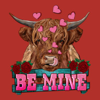 Be Mine Highland Cow Premium Hoodie | Teevron
