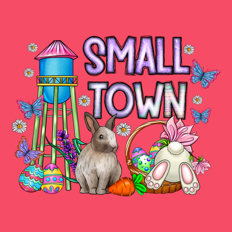 Small Town Easter Day Premium Sweatshirt by CowhideDigitalArt | Teevron