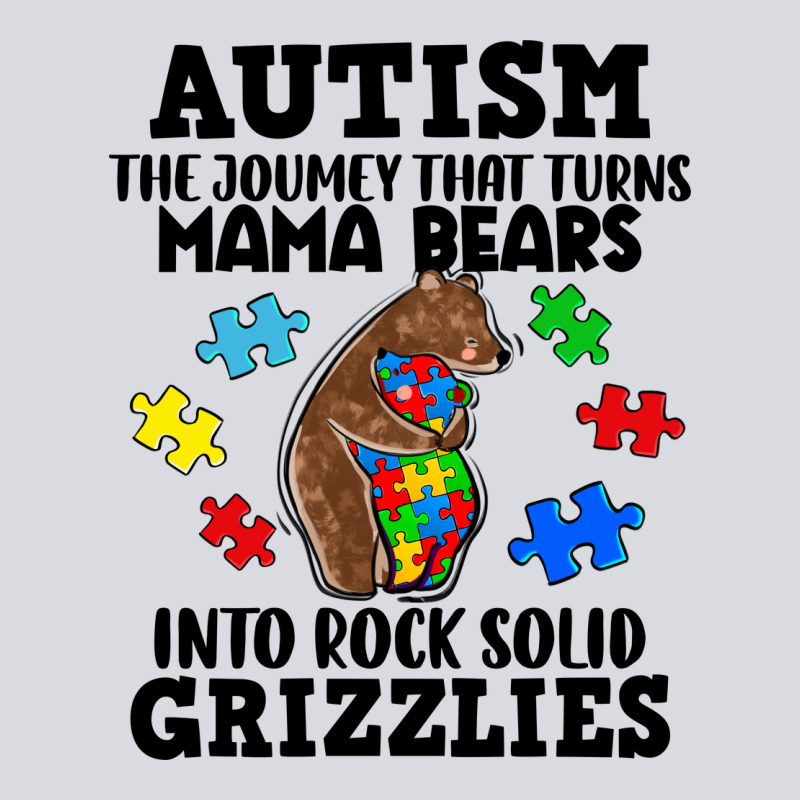Autism Grizzlies Zipper Hoodie by FaDigitalArtStudio | Teevron