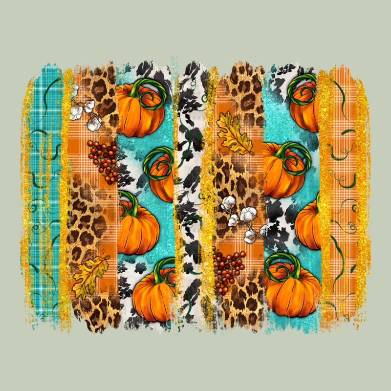 Fall Pumpkin Brushstrokes Long Sleeve Tee by NancyCooperArtShop | Teevron