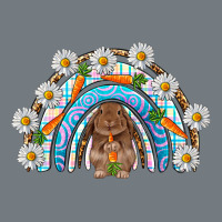 Easter Bunny With Carrot Rainbow Easter Day Heavyweight Sweatshirt | Teevron
