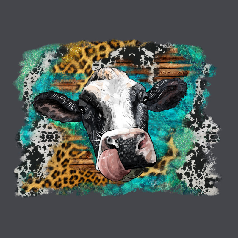 Holstein Cow Leopard And Western Background Classic Tee by BarkalooDesign | Teevron