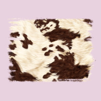 Brown Cowhide Background Ladies Tee | Teevron