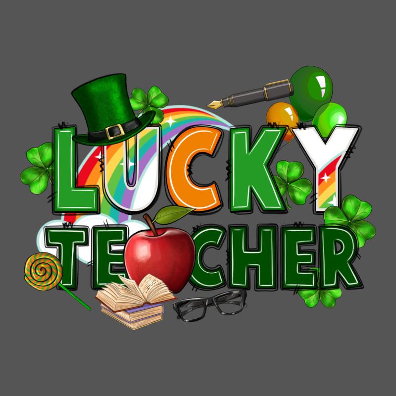 Lucky Teacher St. Patricks Day Zipper Hoodie by FaDigitalArtStudio | Teevron