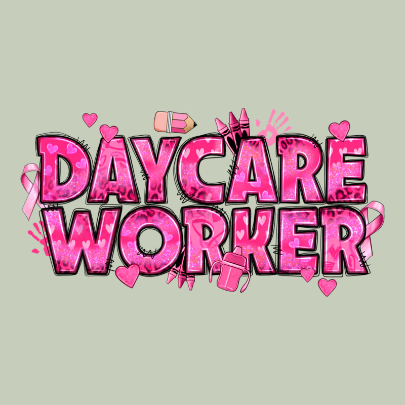 Breast Cancer Daycare Worker Long Sleeve Tee by texasbilliewilder | Teevron