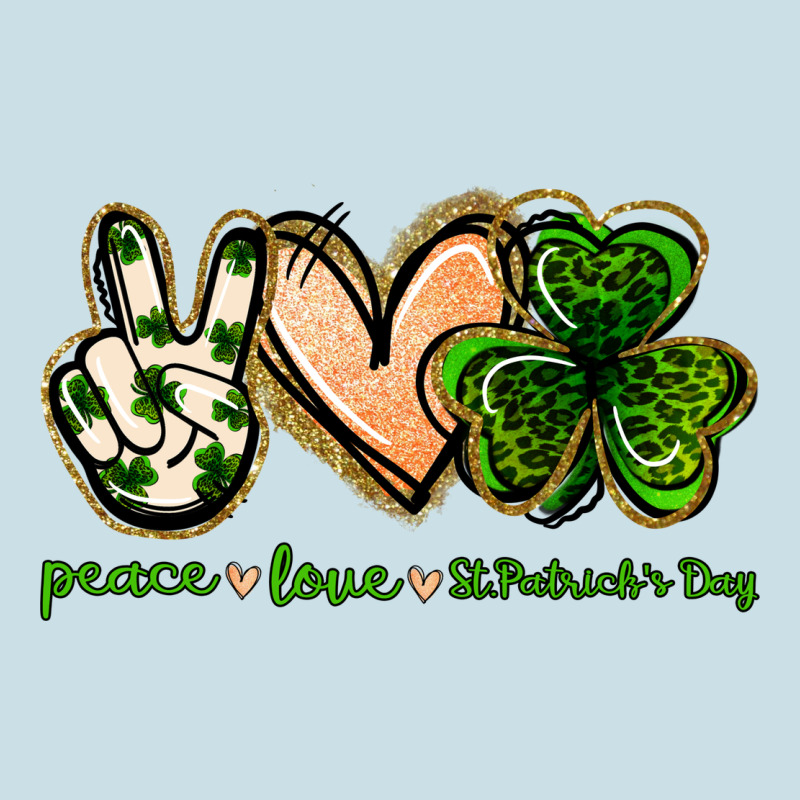 Peace Love St.patrick's Day Ladies Tee by Jasminsmagicworld | Teevron