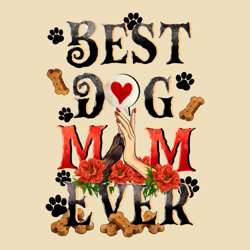 Best Dog Mom Ever Mother's Day Premium Hoodie by FaDigitalArtStudio | Teevron