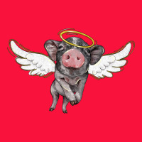 Angel Baby Pig Classic Tee | Teevron