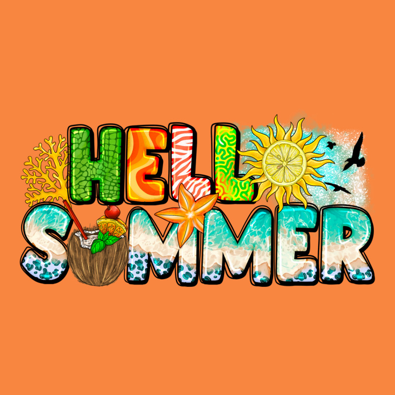 Hello Summer Premium Sweatshirt by CowhideDigitalArt | Teevron