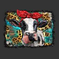 holstein cow with glitter and leopard background | Teevron