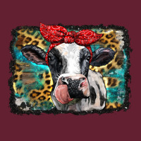 Holstein Cow With Glitter And Leopard Background Classic Tee | Teevron