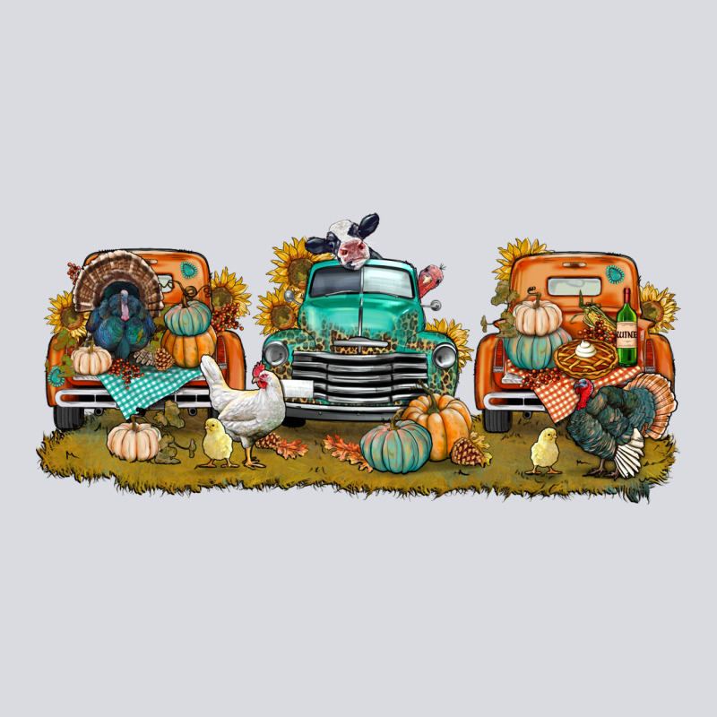Thanksgiving Trucks Bbs Zipper Hoodie by BundleAndBundleShop | Teevron