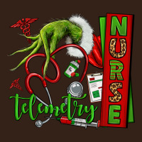 Grinch Hand Telemetry Nurse Heavy Core Tee | Teevron