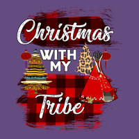 Christmas With My Tribe Vintage Hoodie | Teevron