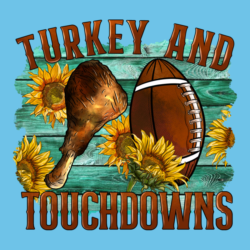 Turkey And Touchdowns Premium Sweatshirt by LillyAllenDesigns | Teevron