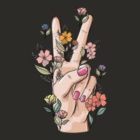 Hand Peace Sign Heavy Core Tee | Teevron