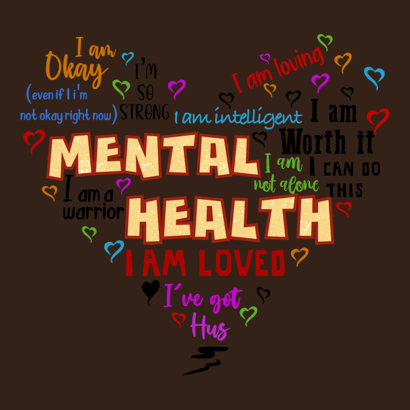 Mental Health Matters Heavy Core Tee by JahusDesignShop | Teevron