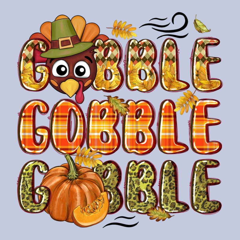 Gobble Gobble Turkey Thanksgiving Long Sleeve Tee by NancyCooperArtShop | Teevron