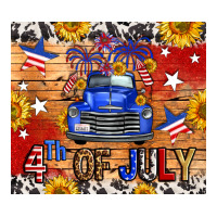 Fourth Of July Truck Premium Hoodie | Teevron