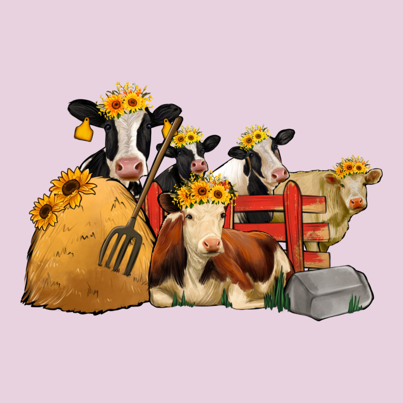 Farm Animals With Sunflower Headbands Classic Tee by Jasminsmagicworld | Teevron