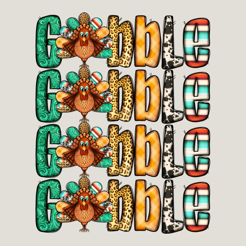 Gobble Till You Wobble Thanksgiving Turkey Heavy Core Tee by NancyCooperArtShop | Teevron